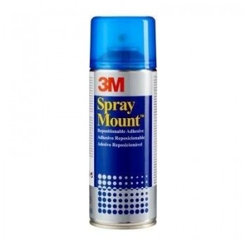 Pegamento en spray 3M spraymount permanente al secarse bote de 400ml 7000116727