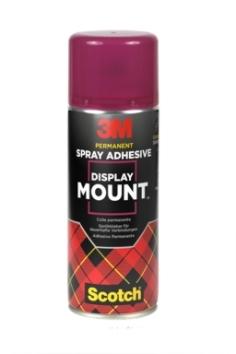Pegamento en spray 3M 7100296529 displaymount multiusos permanente bote de 400 ml