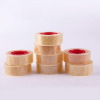 Cinta adhesiva Apli 12490 rollo transparente 19mm x 33m torre 8 unidades