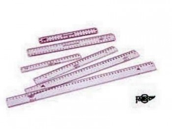 Regla Plastico Escolar 60CM. 31160