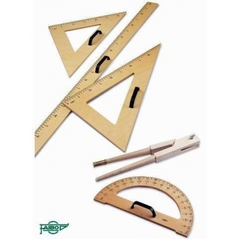 Cartabon madera 35cm. 35