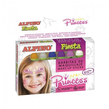 Maquillaje Alpino fiesta princesa C/6 DL000112