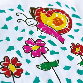 Block manualidades Apli 16651 papel charol surtido 32x24cm 10 hojas