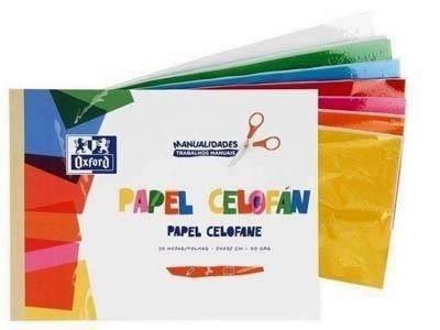 Bloc manualidades Oxford 400147986 10H 30G celofan