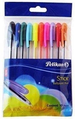 Boligrafo Pelikan stick blister de 10 surtido K86/10 804790