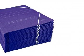 Carpeta Mariola folio azul con bolsa cartón 500g 1089