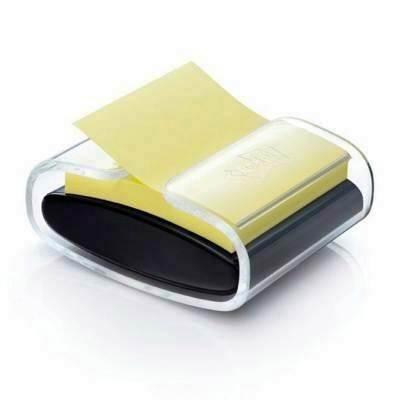 DISPENSADOR NEGRO PRO +1 BLOC ZNOTAS POST-IT  SUPE