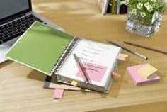 Notas adhesivas recicladas 3M 7100259123 Post-it - 100 hojas - 76 x 76 mm - Colores surtidos pastel - Pack 6 blocs