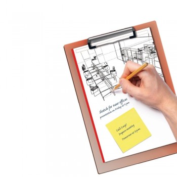 Carpeta con pinza Apli 14684 A4 madera