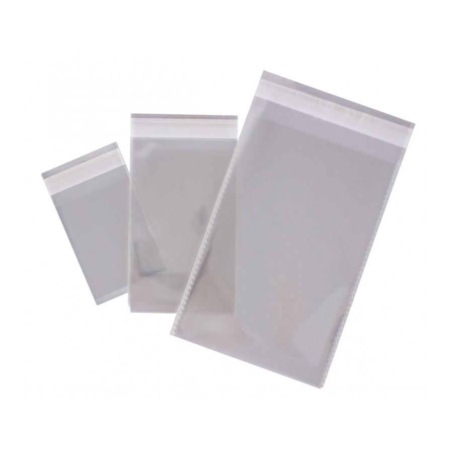 Bolsas polipropileno con cierre adhesivo 100 unidades