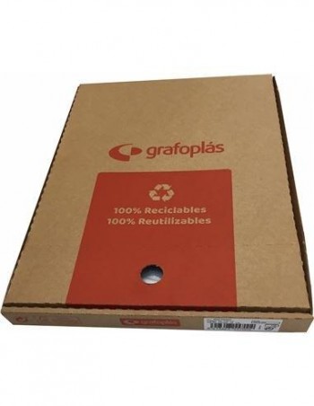 Funda Grafoplas 05570000 Fº PP C/100 Multitaladro 80 micras