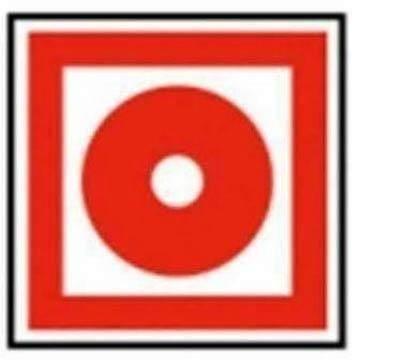 Etiqueta señalización Apli 10949 ALARMA