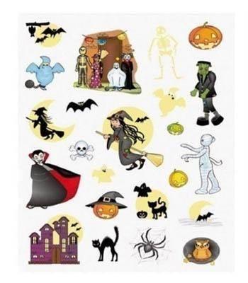 Gomets temáticos Apli 11620 halloween 3 hojas