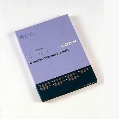 Etiqueta FotoCopiadora Loan 64x33,8 A4 100H. E006  Laser