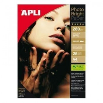 Papel Photo Apli Bright Pro