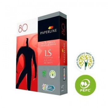 Papel A4 80GR Paquete 500H. Paperline 140374