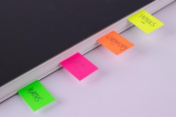 Banderitas señalizadoras adhesivas Apli 11286 papel 50x20mm 4 tacos de 40 hojas