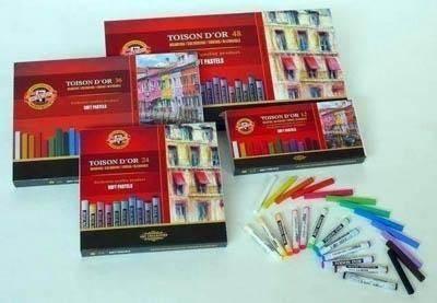 Ceras Koh-I-Noor pastel Toison caja de 48 851648