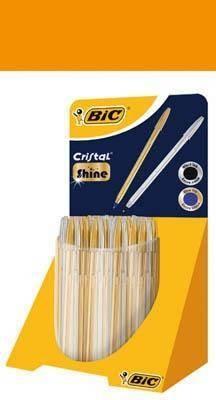 Expositor Bic 9213381 Boligrafos Plata y Oro 40ud.