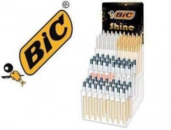 Expositor Bic 968558 boligrafo Shine surtido 88 unidades