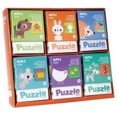 Puzle duo Apli 17419 surtido 17424 17423 17421 17422 17425 17420