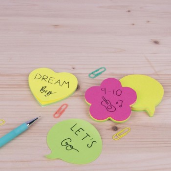 Expositor notas adhesivas Apli 17900 formas surtidas 45 unidades