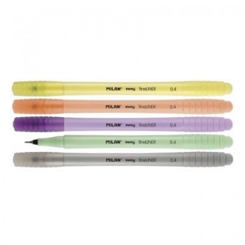 Rotulador fineliner estuche de 5 unidades sway pastel 06180414PS