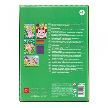 Juego Apli 14289 mosaico animales