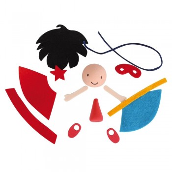 Craft kit montaje Apli 14086 superhéroe