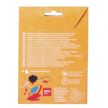 Craft kit montaje Apli 14086 superhéroe