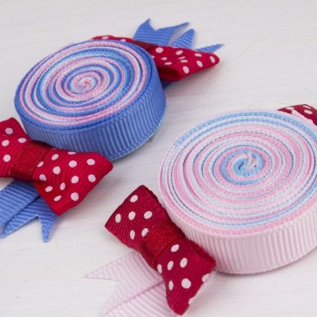 Rollo cinta tela Apli 14785 rosa surtidas 1x95cm 4 unidades