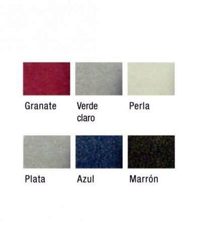 Papel Michel paquete de 50 5506229 granate brillon metallic 250 gramos