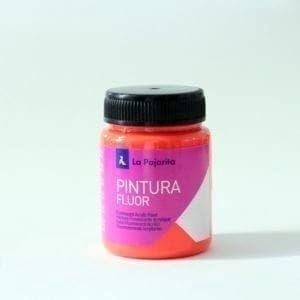 Pintura fluorescente Pajarita F-03 rojo amapola bote 35ml 117022