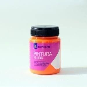 Pintura fluorescente Pajarita F-02 naranja bote 375ml 116613