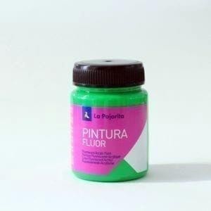 Pintura fluorescente Pajarita F-06 verde cesped bote 375ml 116513