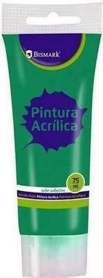 Pintura acrilica verde Bismark tubo 75ml 328521