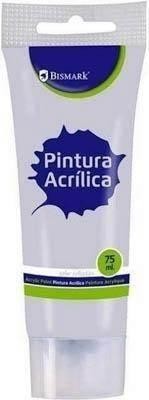 Pintura acrilica plata Bismark tubo 75ml 328529