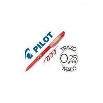 Rotulador Pilot Frixion Point Rojo C/12 NFPR 0.5 (BAJO PEDIDO)