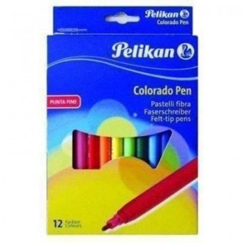 Rotulador Pelikan 99320 C/12 Jumbo