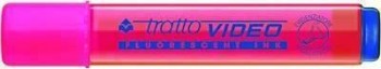 Rotulador Fluorescente Tratto Video Rosa 830207