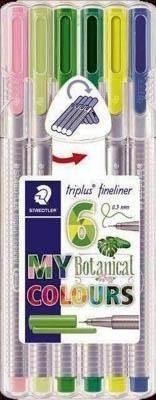 Rotulador Staedtler Triplus Fineliner b/6 botanical 334 SB6CS8