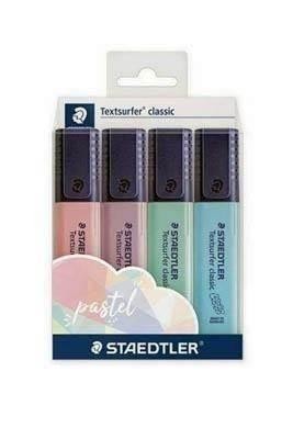 Rotulador fluorescente Staedtler Textsurfer surtido b/4 364 CWP4PA pastel