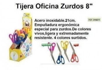 Tijera Poessa zurdos 318271 21CM OFICINA