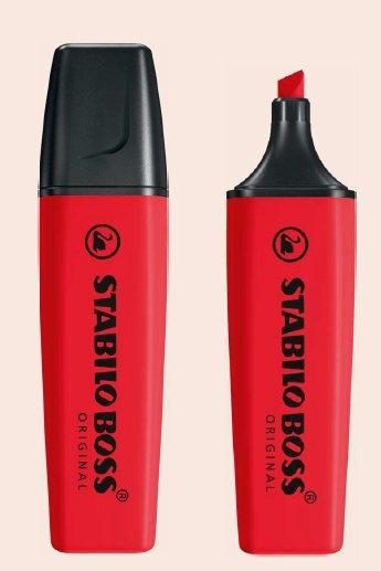 Rotulador Fluorescente Stabilo Boss original