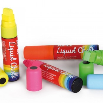 Rotulador Apli Tiza Liquida 15MM. punta biselada 13965 C/5 surtido