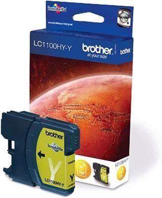 Inkjet Original Brother LC1100HYY Amarillo alta capacidad