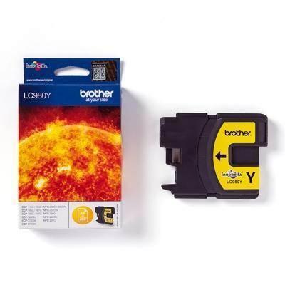 Inkjet Brother Original LC980Y Amarillo 12271
