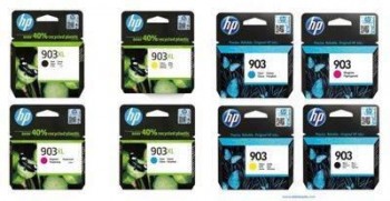 Ink HP original 6860 T6M11AE 903XL amarillo