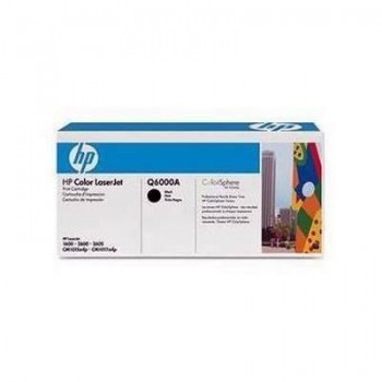 Toner HP Original Laser-J 2600 Q6000A Negro