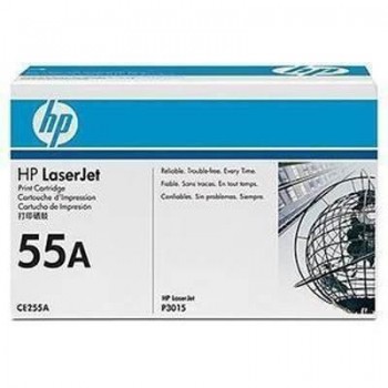 Tóner Láser HP CE255A Negro